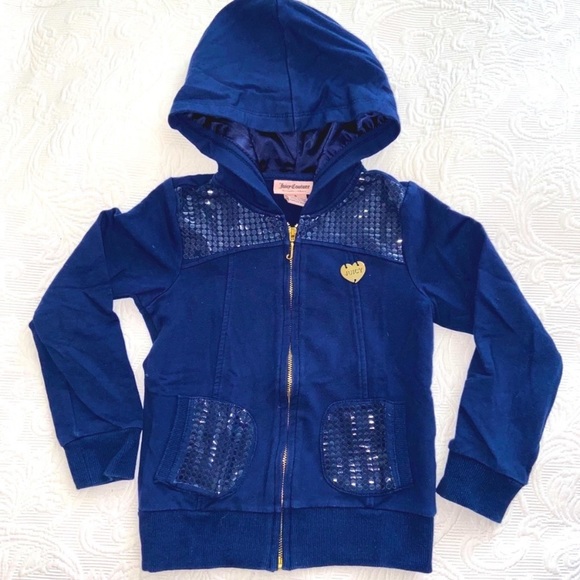 Juicy couture matching set cotton zip hoodie and joggers pockets Drawstring - Picture 2 of 3